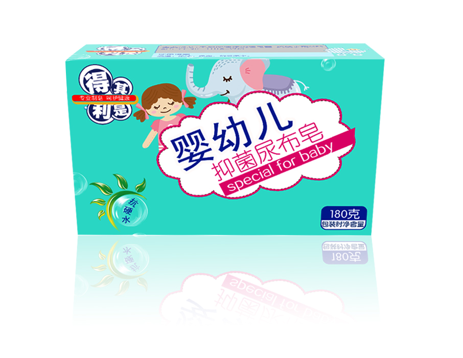 得其利是嬰幼兒抑菌尿布皂